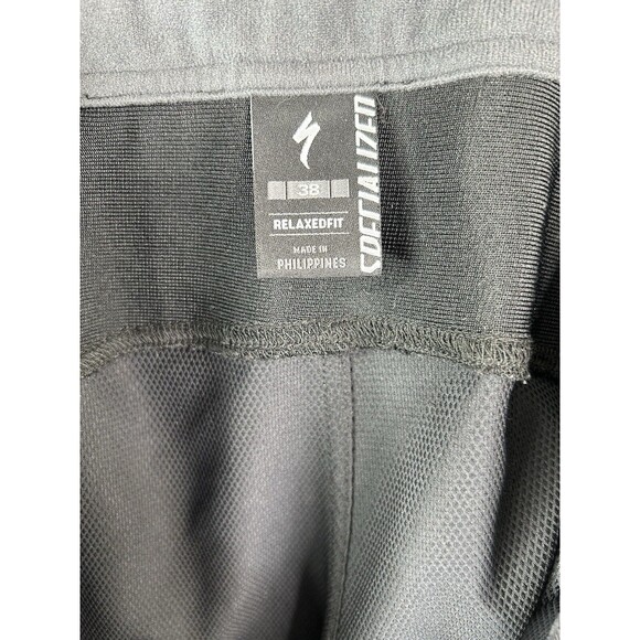 Specialized Mountain Bike Shorts Men's Sz 38 Black Activewear Relaxed Fit - Picture 10 of 11